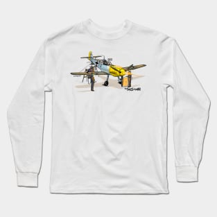 The Dogs of War: Bf 109E Long Sleeve T-Shirt